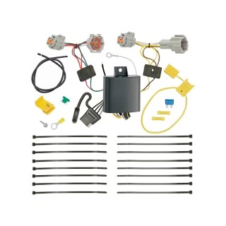 Custom Fit Trailer Hitch Wiring Harness (Plug & Play) Trailer Connector Adapter Brake Control Wiring Kit Circuit Breaker Installation Hardware Installation Instructions 84177 85343 20506 7012a 118757 Reese Trailer Hitch 7-Way RV Wiring 17-19 Nissan Ro Trailer Hitch w/ 7-Way RV Wiring For 17-19 Nissan Rogue Sport Class 3 2" Receiver All Models Reese