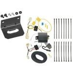 Trailer Wiring and Bracket For 18-24 Toyota Camry 4-Flat Harness Plug Play