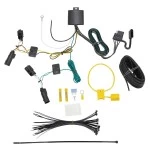 Trailer Wiring and Bracket For 18-24 GMC Terrain Without Relay Provisions 4-Flat Harness Plug Play
