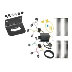 Trailer Wiring and Bracket For 15-20 Honda Fit Plug & Play 4-Flat Harness