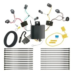 Trailer Hitch Wiring Harness Kit For 15-20 Honda Fit Plug & Play