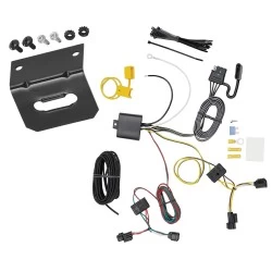 Trailer Wiring and Bracket For 18-22 Honda Accord Plug & Play 4-Flat Harness