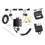 Trailer Wiring and Bracket w/ Light Tester For 19-23 Jeep Cherokee Plug & Play 4-Flat Harness