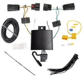 Trailer Wiring and Bracket For 18-27 Jeep Wrangler JL 20-27 Gladiator
