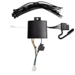 Trailer Tow Hitch For 19-24 Acura RDX With +12V Power Provision Complete Package w/ Wiring and 2" Ball