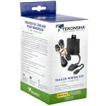 Trailer Tow Hitch For 19-24 Acura RDX With +12V Power Provision Complete Package w/ Wiring and 2" Ball