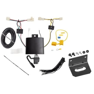 Trailer Wiring and Bracket For 19-25 Toyota RAV4 21-25 Prime Plug & Play
