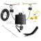 Trailer Tow Hitch For 19-23 Toyota RAV4 Complete Package w/ Wiring and 2" Ball