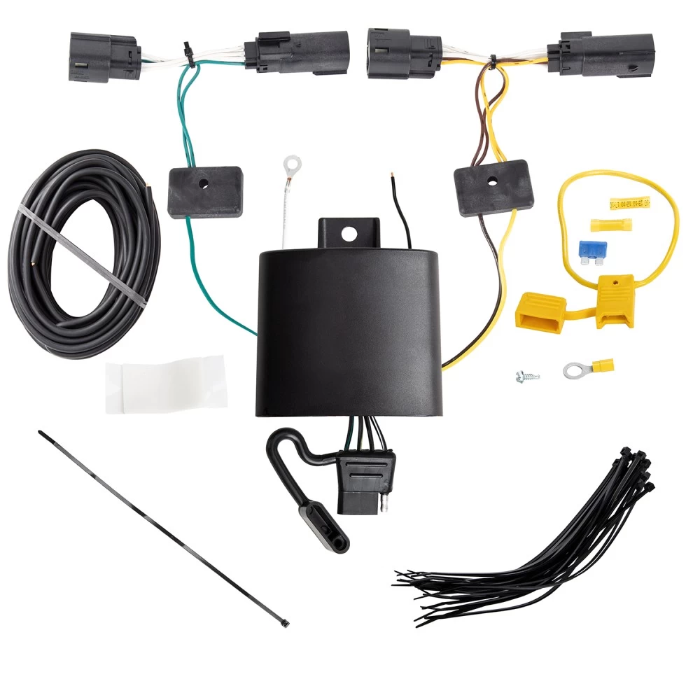 Reese Trailer Tow Hitch For 2019 Ford Escape Class 2 Complete Package w/ Wiring Draw Bar and 1-7/8" Ball