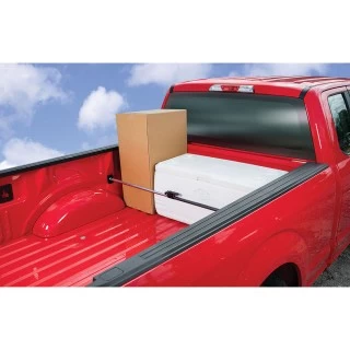 Reese Ratcheting Cargo Bar Load Bar Adjustable 40 to 70 Inches Truck Bed Cargo Bar Stabilizer Load Resistant Heavy Duty Cushioned For Pickup Easy to use