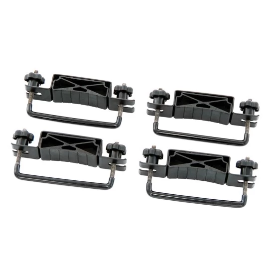 Reese Roof Top Steel Cargo Basket Luggage Carrier Rack 44" x 35" x 4-1/4" Wind Fairing Air Deflector Car SUV Truck Vehicle 3-Piece