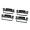 Reese Roof Top Steel Cargo Basket Luggage Carrier Rack 44" x 35" x 4-1/4" Wind Fairing Air Deflector Car SUV Truck Vehicle 3-Piece