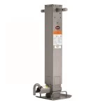 Pro Series 12,000 lbs. Square Trailer Jack 26" Lift Drop Leg Non Spring Return Pin on Front