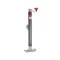 Bulldog 2,000 lbs. Round Pipe Mount Swivel Trailer Jack Topwind 15" Lift w/ Pull Pin
