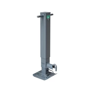 Bulldog 12,000 lbs. Square Trailer Jack Sidewind 26" Lift Drop Leg Non Spring Return