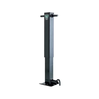 Bulldog 12,000 lbs. Square Trailer Jack Sidewind 26" Lift Drop Leg w/ Spring Return