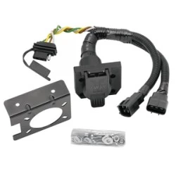 7-Way Trailer Wiring Harness Kit For 03-06 Toyota Tundra RV Round Connector