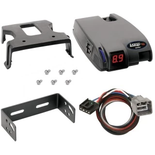 Trailer Brake Control for 14-23 Jeep Cherokee w/ Plug Play Wiring Adapter Proportional Draw-Tite Eletric Trailer Brakes Module Box Controller