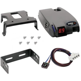 Tekonsha Primus IQ Electric Trailer Brake Control for 95-09 Dodge Ram 1500 2500 3500 08-09 4500 5500 w/ Plug Play Wiring Adapter Proportional Eletric Trailer Brakes Module Box Controller