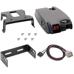 Trailer Brake Control for 10-12 Dodge Ram 1500 2500 3500 4500 5500 w/ Plug Play Wiring Adapter Proportional Draw-Tite Eletric Trailer Brakes Module Box Controller