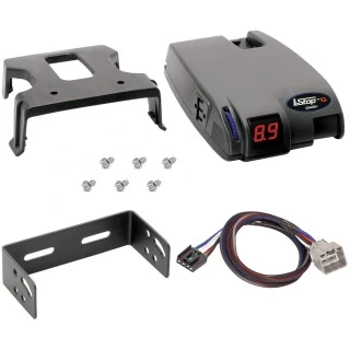Trailer Brake Control for 10-12 Dodge Ram 1500 2500 3500 4500 5500 w/ Plug Play Wiring Adapter Proportional Draw-Tite Eletric Trailer Brakes Module Box Controller