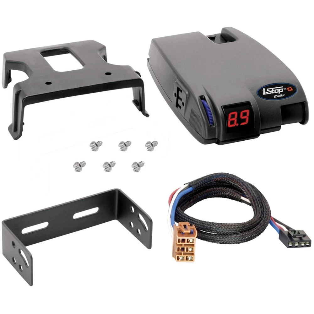 Trailer Brake Control for 99-02 Chevy Silverado Suburban 1500 2500 3500 w/ Plug Play Wiring Adapter Proportional Draw-Tite Eletric Trailer Brakes Module Box Controller