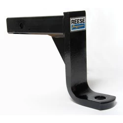 Reese 5,000 lbs Trailer Tow Hitch Ball Mount Fits 2" Receiver 8" Drop 6-3/4" Rise 10" Long 1" Ball Hole