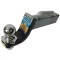 Reese 5,000 lbs Interlock Ball Mount Kit w/ 2" Ball Pin/Clip Fits 2" Trailer Tow Hitch Receiver 3-1/4" Drop 2" Rise 9" Long