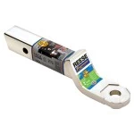 Reese 6,000 lbs Stainless Steel Ball Mount Fits 2" Receiver 2" Drop 3/4" Rise 9" Long 1" Ball Hole w/InterLock