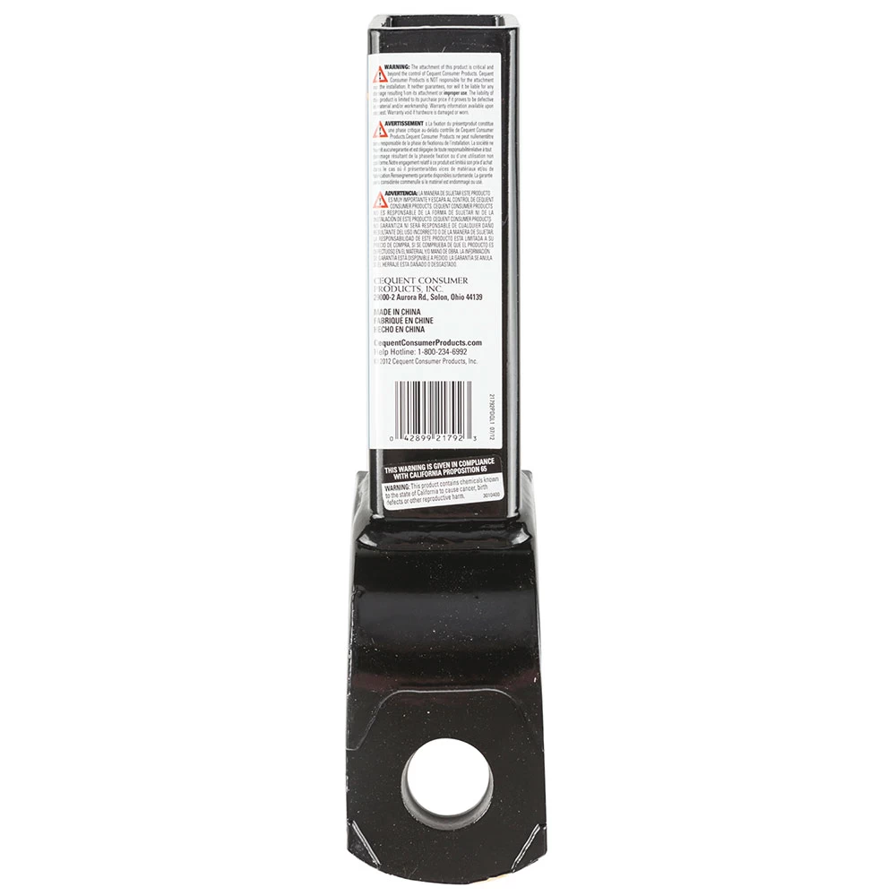 Reese 6,000 lbs Ball Mount Fits 2" Receiver 2" Drop 3/4" Rise 9" Long 1" Ball Hole w/InterLock