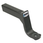 21794 Reese Towpower Trailer Hitch Ball Mount 5000 lbs. Capacity Fits 2 inch Receiver 5-1/4 inch Drop Black Reese 5,000 lbs Ball Mount Fits 2" Receiver 4-1/4" Drop 4" Rise 10" Long 1" Ball Hole w/InterLock