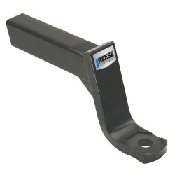 Reese 5,000 lbs Ball Mount Fits 2" Receiver 4-1/4" Drop 4" Rise 10" Long 1" Ball Hole w/InterLock