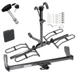 Custom Fit Trailer Hitch2 Bike Carrier Rail Rack Security Lock Pin Rubber Hitch Plug Cover Installation Hardware Installation Instructions 24579 63134 580407 2211 Draw-Tite Trailer Tow Hitch 93-02 Toyota Corolla Chevy Geo Prizm Platform Style 2 Bike Rack Trailer Tow Hitch For 93-02 Toyota Corolla Chevy Geo Prizm Platform Style 2 Bike Rack w/ Hitch Lock and Cover