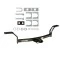 Trailer Tow Hitch For 92-00 Honda Civic Coupe & Sedan Only 97-01 Acura EL 1-1/4" Towing Receiver Class 1