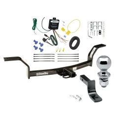 Reese Trailer Tow Hitch For 92-00 Honda Civic Sedan & Coupe Complete Package w/ Wiring Draw Bar and 2" Ball