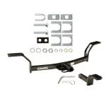 Trailer Tow Hitch For 92-00 Honda Civic Coupe & Sedan Only 97-01 Acura EL 1-1/4" Receiver w/ Draw-Bar Kit