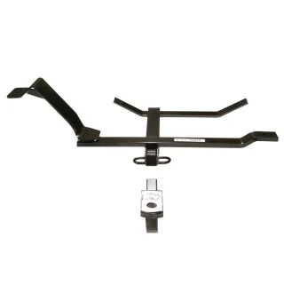 Trailer Tow Hitch For 98-10 Volkswagen Beetle 99-06 Golf 07-10 City Golf Deluxe Package Wiring 2" and 1-7/8" Ball and Lock