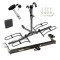 Trailer Tow Hitch For 96-05 Toyota RAV4 Platform Style 2 Bike Rack w/ Hitch Lock and Cover