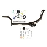 Trailer Tow Hitch For 01-05 Honda Civic Sedan Receiver w/ Wiring Harness Kit