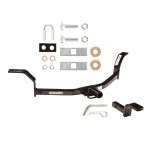Trailer Tow Hitch For 01-05 Honda Civic Coupe & Sedan 1-1/4" Receiver Class 1 w/ Draw Bar Kit