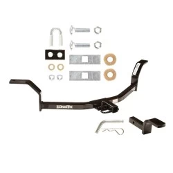 Trailer Tow Hitch For 01-05 Honda Civic Coupe & Sedan 1-1/4" Receiver Class 1 w/ Draw Bar Kit