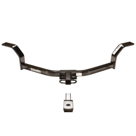 Trailer Tow Hitch For 01-05 Honda Civic Sedan Deluxe Package Wiring 2" and 1-7/8" Ball and Lock
