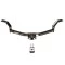 Trailer Tow Hitch For 01-05 Honda Civic Sedan Deluxe Package Wiring 2" and 1-7/8" Ball and Lock