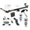 Trailer Tow Hitch For 05-10 Chevrolet Cobalt Coupe, Exc Sport and SS Deluxe Package Wiring 2" and 1-7/8" Ball and Lock