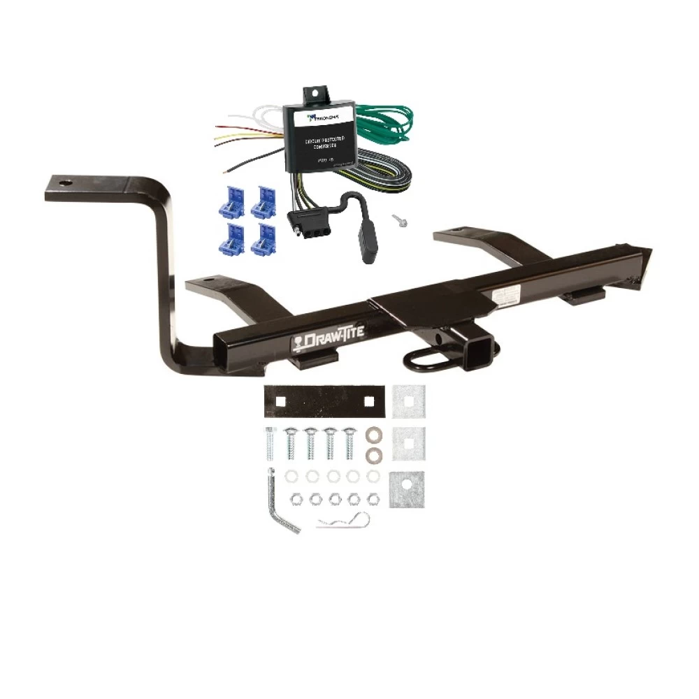 Trailer Tow Hitch For 99-05 Volkswagen Jetta Sedan 07-09 Jetta City Trailer Hitch Tow Receiver w/ Wiring Harness Kit