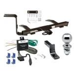 Trailer Tow Hitch For 99-09 Volkswagen Jetta Sedan City Complete Package w/ Wiring Draw Bar and 1-7/8"  Ball