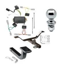 Trailer Tow Hitch For 04-08 Acura TL All Models Complete Package w/ Wiring Draw Bar and 2" Ball