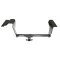 Trailer Tow Hitch For 05-10 Chevy Cobalt HHR Pontiac G5 GT Saturn Ion 3 Red Line Platform Style 2 Bike Rack w/ Hitch Lock and Cover