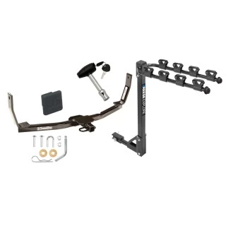 Custom Fit Trailer Hitch4 Bike Carrier Security Lock Pin Rubber Hitch Plug Cover Installation Hardware Installation Instructions 24757 1393100G 580407 2211 Draw-Tite Trailer Tow Hitch 4 Bike Rack 06-10 Hyundai Sonata tilt away adult or child arms fold d Trailer Tow Hitch w/ 4 Bike Rack For 06-10 Hyundai Sonata tilt away adult or child arms fold down carrier w/ Lock and Cover