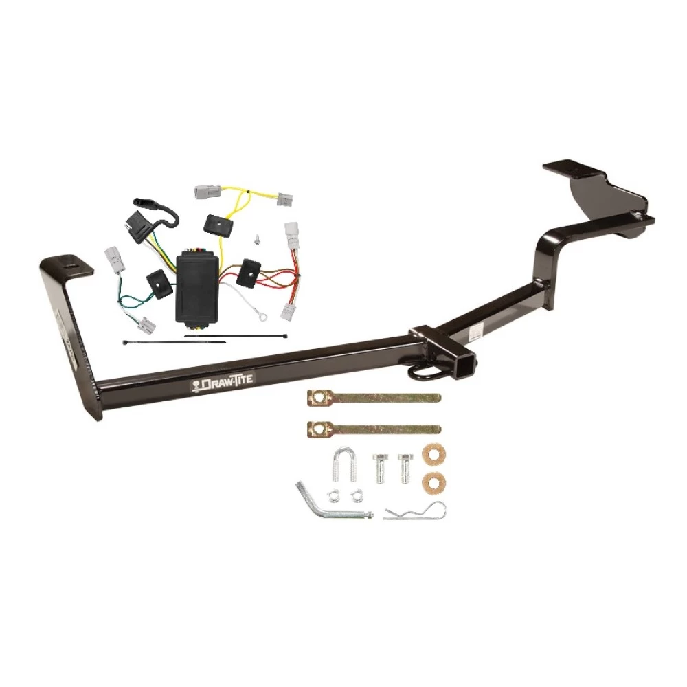 Trailer Hitch w/ Wiring For 06-15 Honda Civic Coupe Class I 1-1/4" Tow Receiver Reese Tekonsha